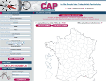 Tablet Screenshot of cap-territorial.fr